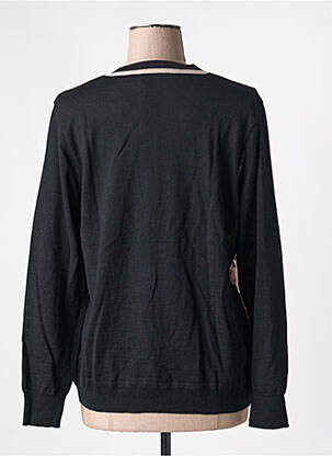Pull coupe cintrée manches longues noir MERI & ESCA femme