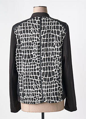 Veste casual coupe droite noir GUY DUBOUIS femme