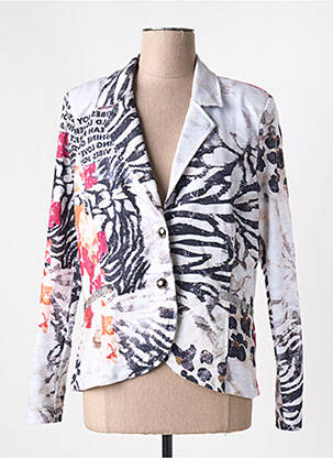 Blazer poches gris REVER MILE femme