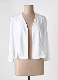 Veste casual coupe droite blanc GREGORY PAT femme