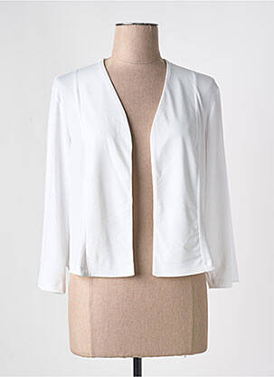 Veste casual coupe droite blanc GREGORY PAT femme