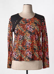 T-shirt manches longues manches longues rouge GRIFFON femme