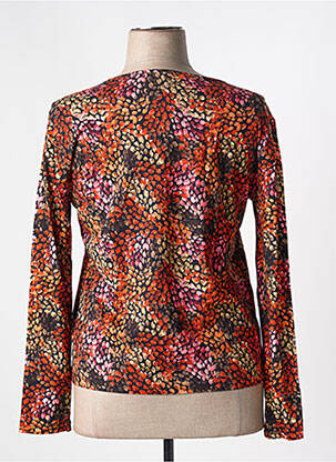 T-shirt manches longues manches longues rouge GRIFFON femme