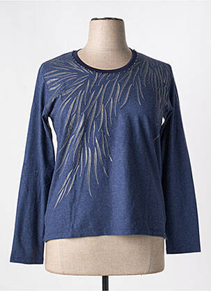 Top bleu GRIFFON femme