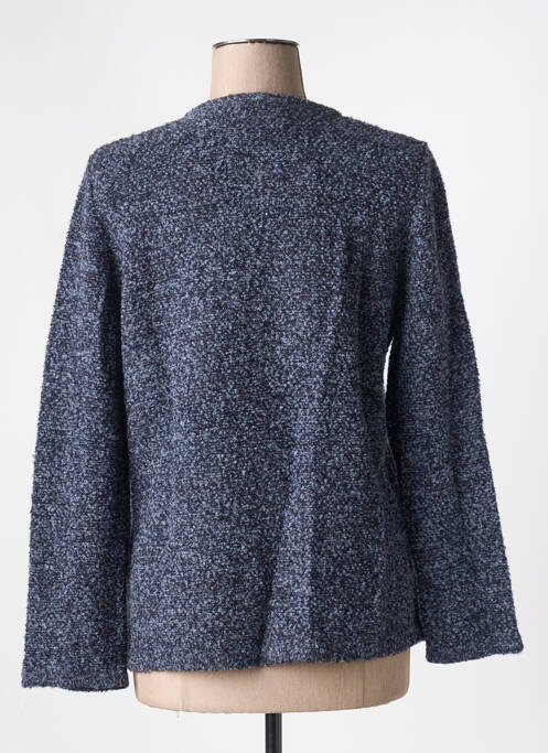 Gilet manches longues fermeture boutonnée sur le devant gris I.ODENA femme