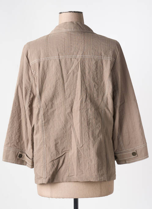 Blazer fermeture boutonnée sur le devant beige GUY DUBOUIS femme