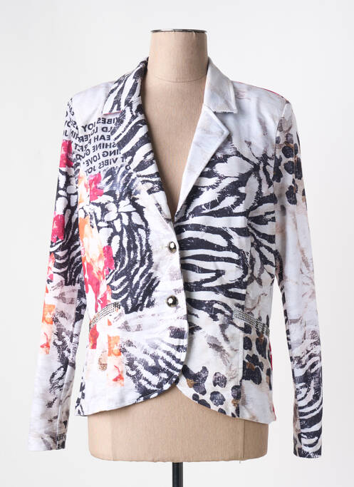 Blazer poches gris REVER MILE femme