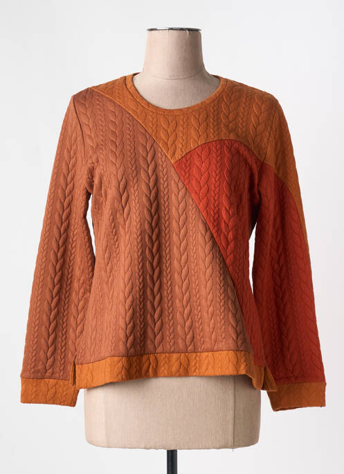 Sweat-shirt marron MERI & ESCA femme