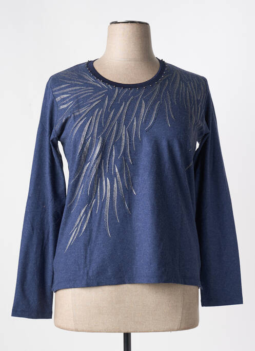 Top bleu GRIFFON femme