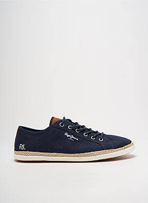 Baskets bout rond bout rond bleu PEPE JEANS homme