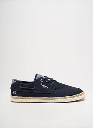 Baskets bout rond bout rond bleu PEPE JEANS homme