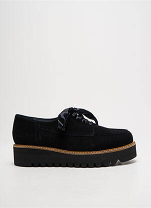 Derbies bout rond talon plat jusqu'à 3cm noir MYMA femme
