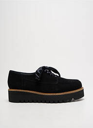 Derbies bout rond talon plat jusqu'à 3cm noir MYMA femme