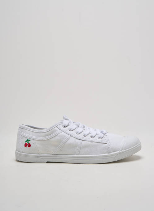 Baskets blanc LE TEMPS DES CERISES pour femme