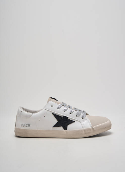 Baskets blanc LE TEMPS DES CERISES pour femme