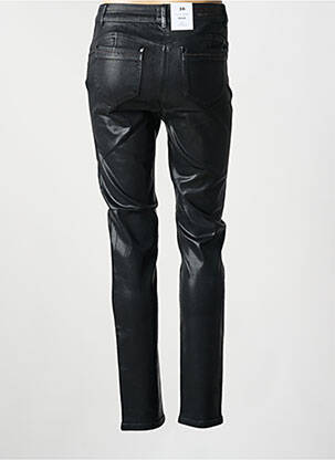 Jeans coupe slim taille normale taille normale noir JULIE GUERLANDE femme