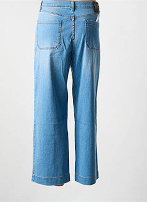 Jeans coupe large stretch taille normale bleu WALTRON femme