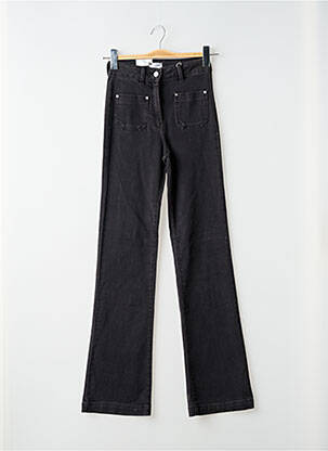 Jeans bootcut taille haute taille haute noir C'EST BEAU LA VIE femme