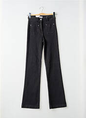 Jeans bootcut noir C'EST BEAU LA VIE femme seconde vue
