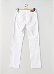 Jeans coupe droite blanc C'EST BEAU LA VIE femme seconde vue
