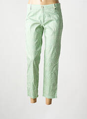 Pantalon 7/8 vert WALTRON femme seconde vue