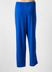 Pantalon droit bleu TELMAIL femme seconde vue