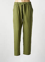 Pantalon droit vert MD'M femme seconde vue