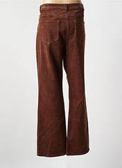 Pantalon flare marron JULIE GUERLANDE femme seconde vue