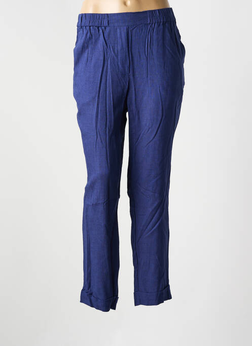 Jegging taille haute taille haute bleu TELMAIL femme