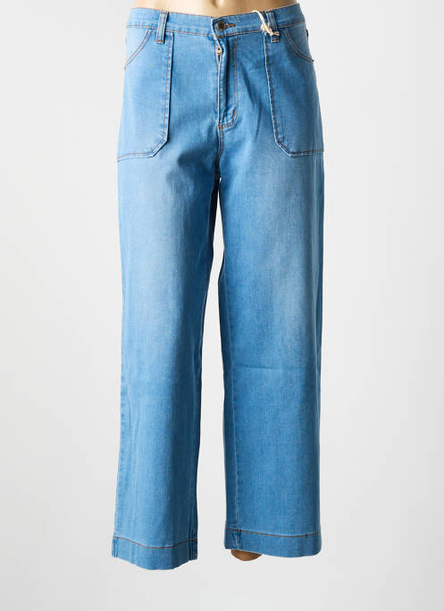 Jeans coupe large bleu WALTRON femme