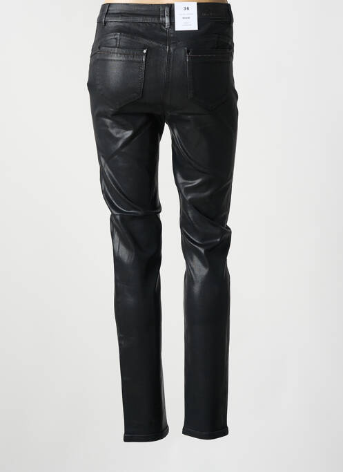 Jeans coupe slim noir JULIE GUERLANDE femme