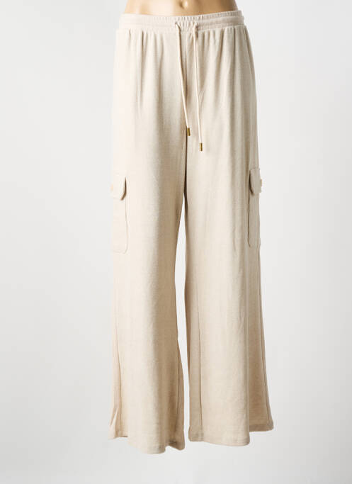 Pantalon cargo beige K-DESIGN femme