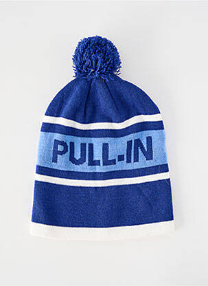 Chapeau imprimé fantaisie bleu PULL IN unisexe