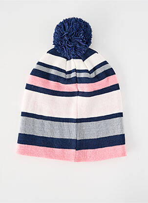 Bonnet tissage lainage rose PULL IN homme