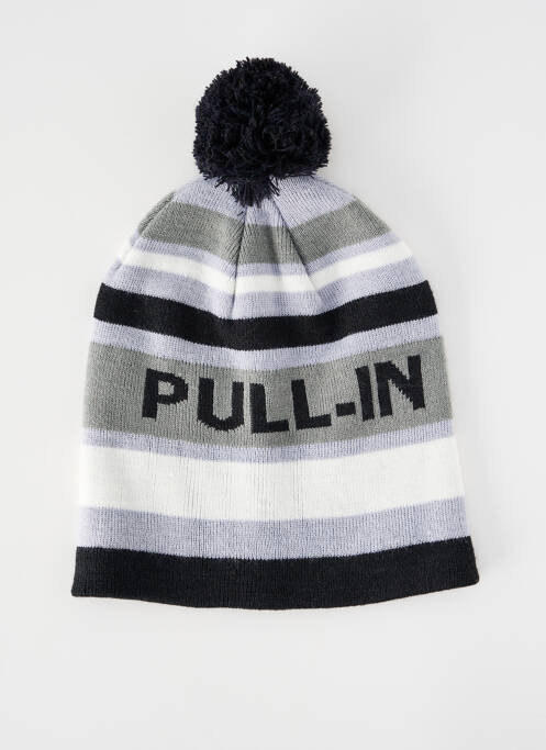 Bonnet empiècements gris PULL IN unisexe