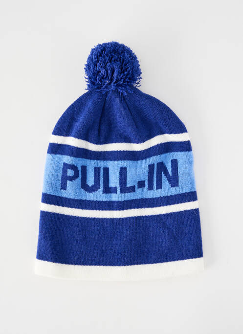 Chapeau imprimé fantaisie bleu PULL IN unisexe