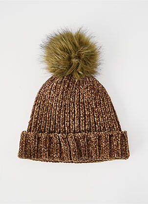 Bonnet stretch vert ICHI femme