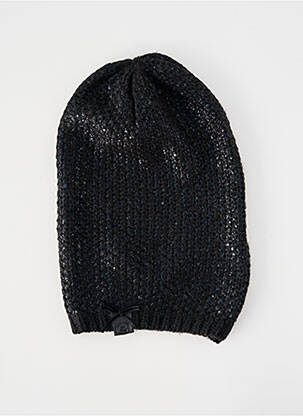 Bonnet stretch noir LE TEMPS DES CERISES femme