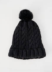 Bonnet noir OAKWOOD unisexe seconde vue