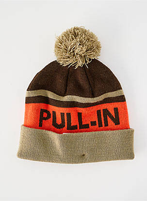 Bonnet stretch vert PULL IN homme