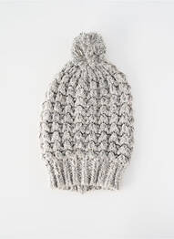 Bonnet stretch gris TEDDY SMITH femme