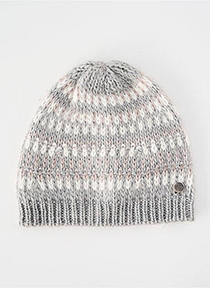 Bonnet gris GUESS femme