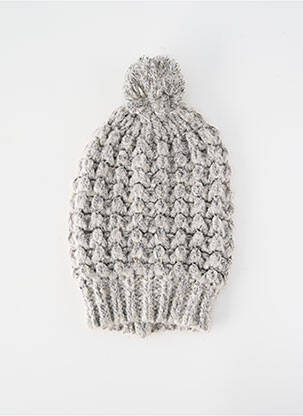 Bonnet gris TEDDY SMITH femme