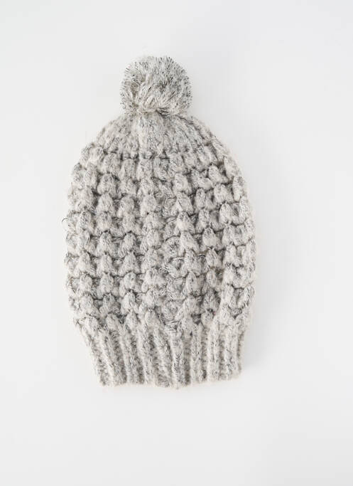 Bonnet stretch gris TEDDY SMITH femme