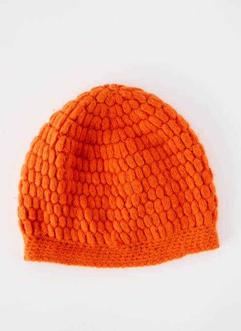 Bonnet stretch orange BLENDGOLD femme