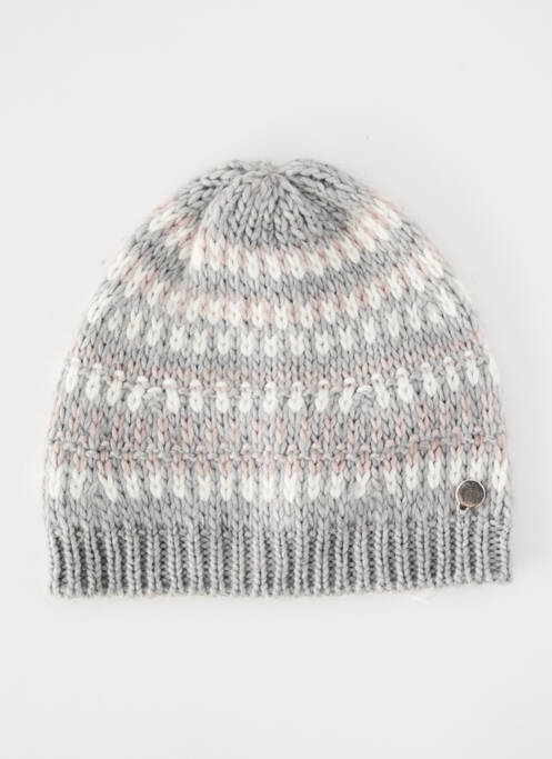 Bonnet stretch gris GUESS femme