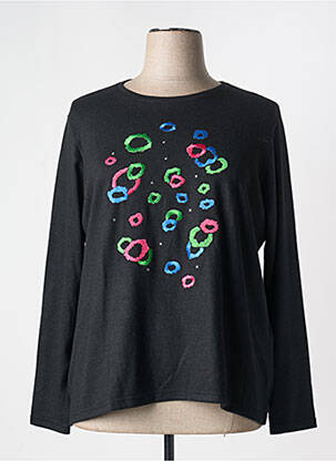 Pull noir GUY DUBOUIS femme