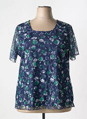 Top bleu TELMAIL femme seconde vue