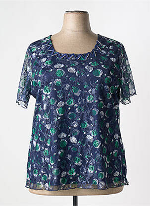 Top bleu TELMAIL femme