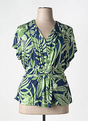 Top vert CHRISTINE LAURE femme seconde vue